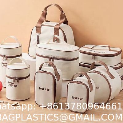 Lunch Box & Lunch Bag for Women Men, Large Insulated Adult Lunch Box Leakproof Lunchbox Cooler Bag for Work Picnic Beach,16L, Reusable Non Woven Part Aluminum Foil Non-woven Fabric Thermal Insulation