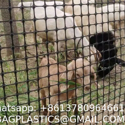 PP wire mesh Thickens 1.5-2.3mm Black Plastic Fence Rolling 2cm 3cm Hole Breeding Nets Protection Of Vegetable Fruit Plant PVC Fence