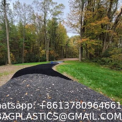 Heavy-Duty Honeycomb Geogrid For Soil, Gravel, Grass & Driveway Stabilization On Slopes, Walkways And Patios Driveways, Parking, Landscaping, Patios, Golf Cart ATV Paths