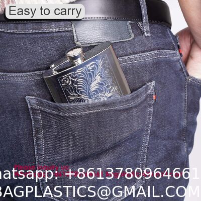 Stainless Wine Cup Portable Wine Bottle Outdoor Travel Wine Pot Retro Alcohol Russian 9oz 3oz Hip Flask Bottle high-end gift box, thickened 18oz wine bottle for white spirit as a gift