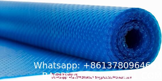 Solar In-Ground Pool Cover Winter Swimming Pool Bubble Cover Pool Cover Solar Cover with Roller Thermostatic Pool Plastic Pool Covers Lightfast Solar Resistant Polycarbonate Swimming Pool Cover