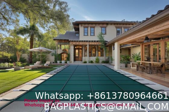 Source Manufacturers Pool Cover Polycarbonate 100% Polypropylene Solar Cover Pool With Pool Cover Accessories Swimming Pool Net Cover Above Ground Pool Cover 100% Polypropylene pp for Sun Shade