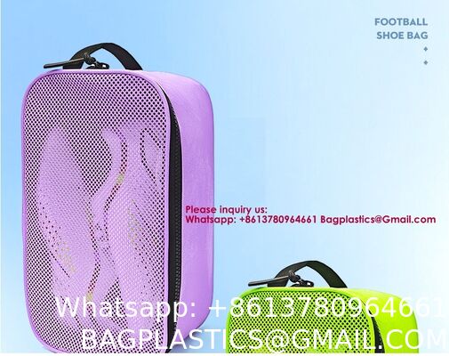 Shoe Bag For Travel, Water-Resistant Shoe Pouch For Gym, Odor-Resistant Soccer Cleats Bag For Sport Travel, Sneaker Bags, Waterproof Travel Shoe Bags with Zipper for Packing, Golf Shoe Dust Bags