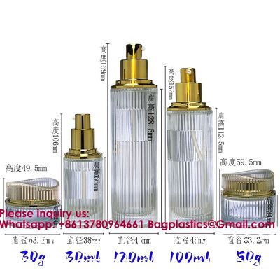 Vintage Refillable Perfume Bottles Glass Empty Spray Bottle Wedding Gifts Car Decor Set, Clear Art Carved Crystal Empty Mini Refillable Perfume Bottle