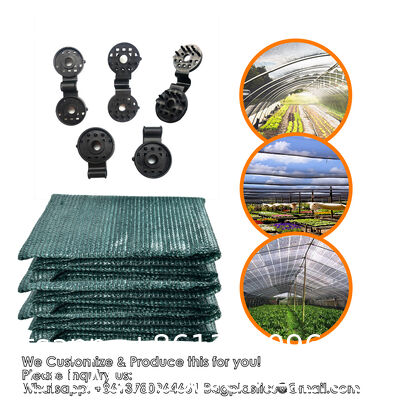 Shade Net 70% Agricultural Green House Shade Net Manufacturing Agricultural Uv Protection Dark Green Lightweight Shading Net