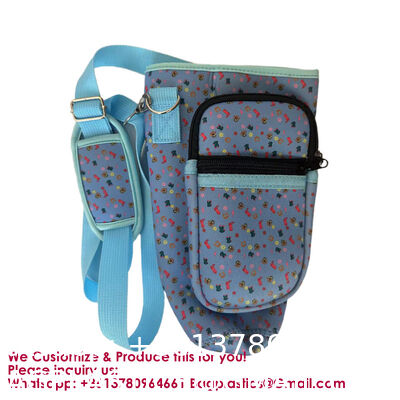 Water Bottle Carrier Bag Holder 40 Oz Tumbler Cup Accessories Neoprene Pouch Sleeve With Adjustable Crossbody Strap
