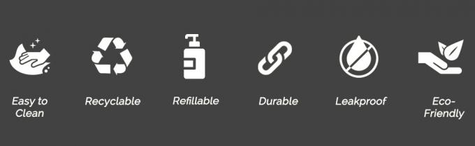 plastic pump bottles