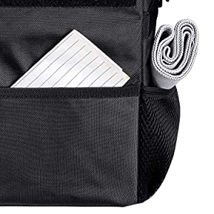 자동차 쓰레기 가방, 쓰레기 봉투가 야외인 것을 위한 뒷자리 자동차 봉투를 매달아 자동차 쓰레기 가방을 위한 분리할 수 있는 봉투를 매답니다 30