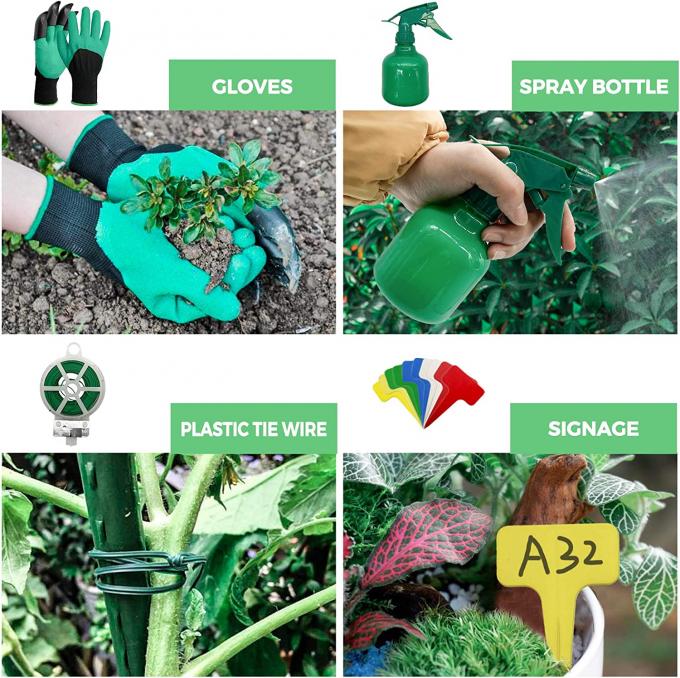 9 부분 전문 영부인 정원용기구는 백과 아주 튼튼하 꽃 디자인 정원 공구 세트 원예 도구에서 설정했습니다 21