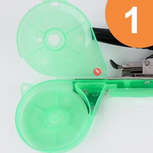 테이프툴 과일 테이프너 기계를 결합하는 결합장비 테이프 도구 식물을 결합하는 정원 테이프툴 식물 야채 손 5