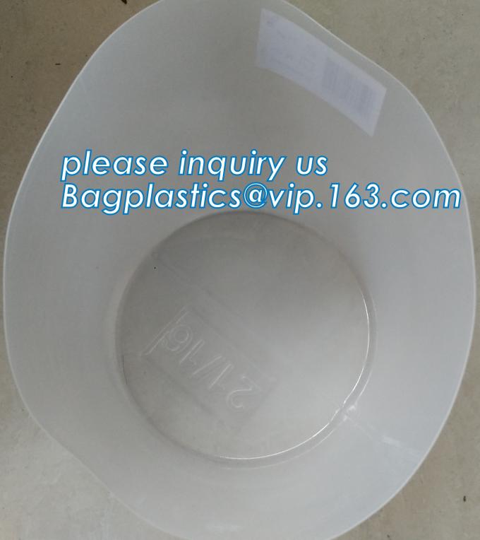 화분 라이닝 백, 플라스틱 화분 라이너, 바구니와 화분 라이너, 라운드 플라스틱 폴리에틸렌 재활용된 화분 Ｌ 2