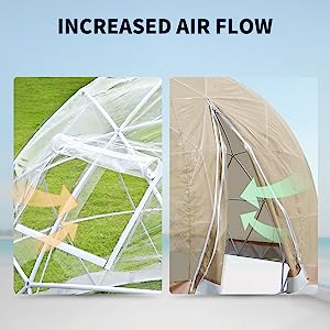 bubble tent house dome