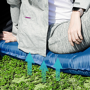 self inflating sleeping pad