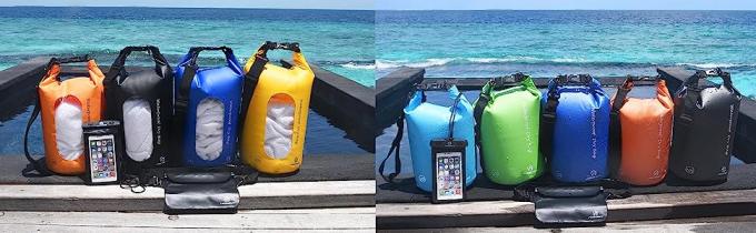 Waterproof Float Dry Bag with Seals and Strap