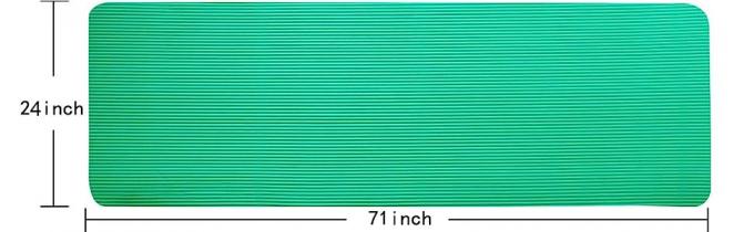 여성 남성들 아이들을 위한 여분 두꺼운 요가 매트, 전문적 TPE 요가 매트, 멜빵 요가, 필라테즈와 워크아웃 매트 9