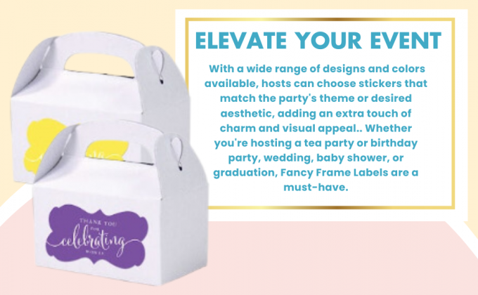 A+ Andaz Press Fancy Frame Labels