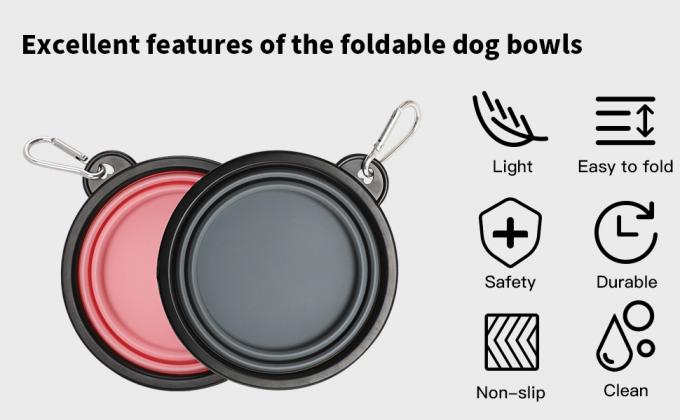 collapsible dog bowls