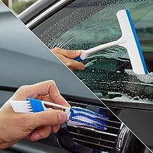 Squeegee and Vent Brush