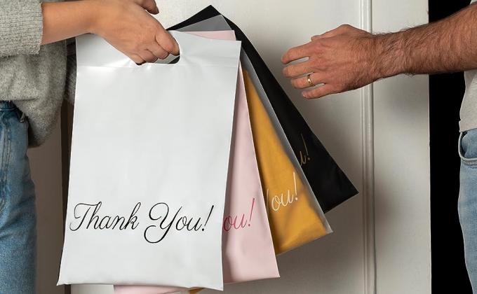 clear bag poly mailers small business supplies thank you bags shipping bags mailing envelopes
