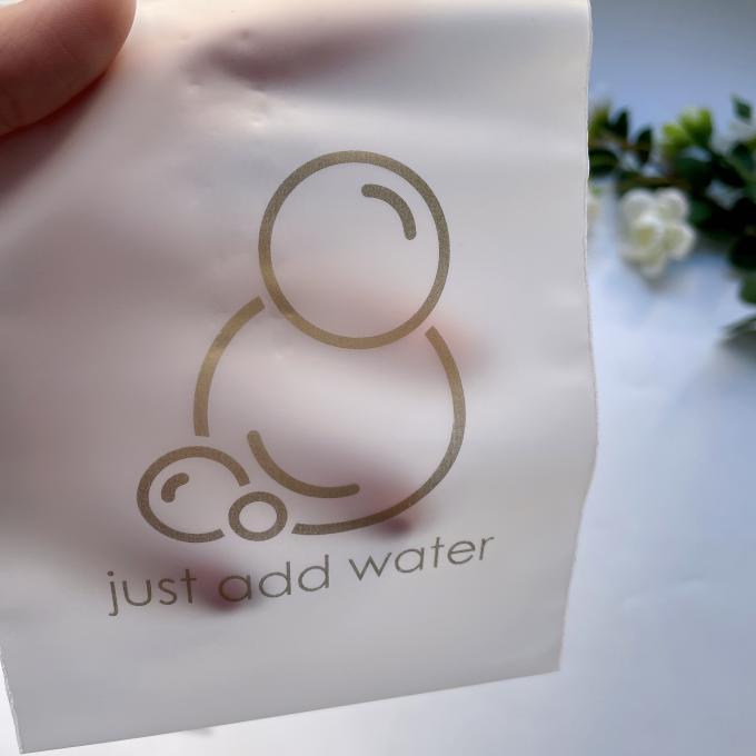 주문 광택이 없는 인쇄 Pe 지퍼 자물쇠 옷과 신발을 위한 많은 지퍼 자물쇠 서리로 덥은 플레스틱 포장 부대 6