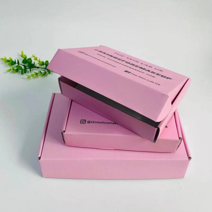 중국 도매 고품질 관례에 의하여 발송물을 위한 관례에 의하여 인쇄되는 골판지 포장 우송자 상자 8