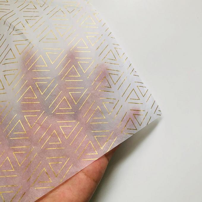 17g 티슈 페이퍼 관례는 개인 로고 의류 포장 및 선물 포장지를 위한 고품질 티슈 페이퍼를 인쇄했습니다 4