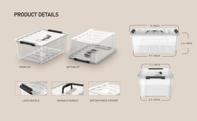 Large Capacity Plastic Water Tank Thickened Storage Tank Smooth Clothing Textile Factory Storage Durable Large Box 3