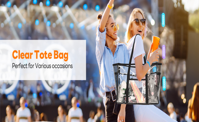 Custom Digital Printing Trendy Transparent PVC Shoulder Handbag Durable Washable Holographic Women'S Tote Shopping Bag 0
