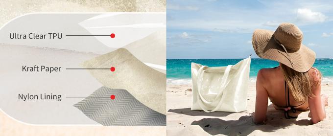 Tyvek Eco Paper Shopping Bags Inside Cotton Trending Product Reusable Washable Durable Handbags Tote Bags Vintage Waterproof Dupont Tote Bag Kraft Tyvek Paper Handbag 0