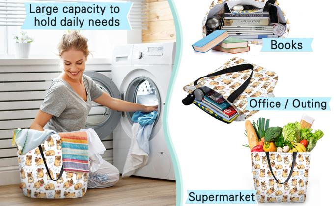 새로운 패션 캔버스 비치 백 여성 숄더백 심플 토트 백 대용량 숄더 핸드백 구매 1