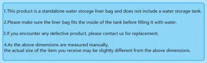 IBC Tote Cover,IBC Water Storage Tank Liner Bag For 275 Gallon,20c Thickness Clear Protective Liner Bags,Protection Accessories For 1000L Rain Catcher Barrel(Only Lining Bag) 5
