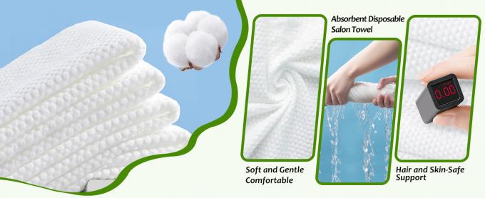 초극세사, 속건성 일회용 헤어 타월 스파 살롱 타월, 휴대용 바디 타월 일회용 마사지 미용 호텔 캠핑 여행 헬스장 0
