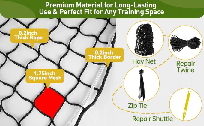 Manufacturer HDPE Pallet Balers Net Wrap For Farm Hay Silage Corn Stalk Straw Bale Agriculture Bale Net Wrap 2