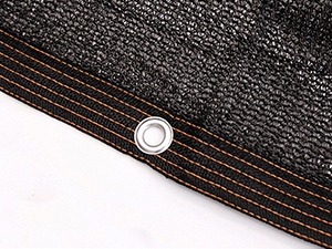 Wholesale HDPE Mono Green Agriculture Shade Tarps UV Treated Windbreaker Dump Truck Mesh For Outdoor Use Plain Style Mesh Tarp with Grommets, Resistant Garden Sun Shade Netting with Taped Edge 2