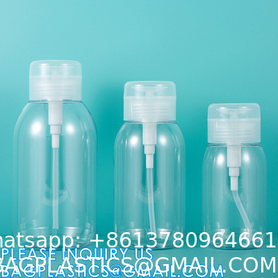 Pump Dispenser, Alcohol Dispenser Lockable Pump Dispenser Bottle for Nail Polish, Makeup Remover Bottles