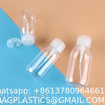 Pump Dispenser, Alcohol Dispenser Lockable Pump Dispenser Bottle for Nail Polish, Makeup Remover Bottles