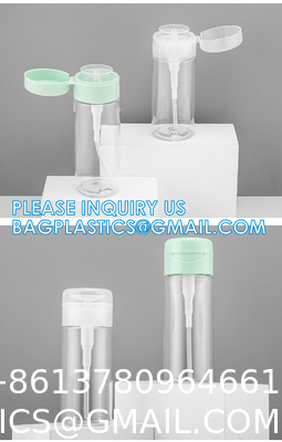Pump Dispenser, Alcohol Dispenser Lockable Pump Dispenser Bottle for Nail Polish, Makeup Remover Bottles