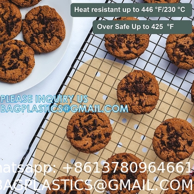 Air Fryer Disposable Paper Liner Reusable Air Fryer Liners, Round Air Fryer Parchment Paper, Non-Stick Food Grade