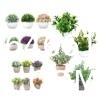 1.3m Potted Oak Tree Bonsai Faux House Plants For Home Decor Artificial Rubber Ficus Greenery Home Sets