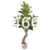 80cm Nearly Natural Looking Oak Tree Faux Plants Ornamental Indoor Tree Fashional Faux Oak Tree Plants Real Touch