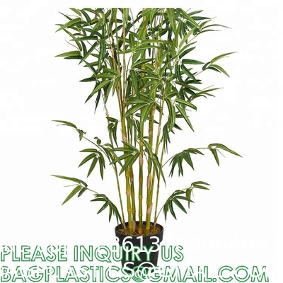 4ft Bamboo Artificial Tree, Faux Bamboo Plant, Real Touch Technology, Artificial Plant, Perfect for Home