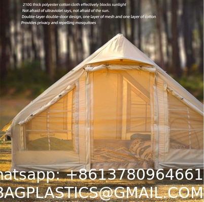 Air Tent, Inflatable Glamping Tent with Pump, Inflatable House Tent, Easy Setup Waterproof Outdoor Oxford Tents
