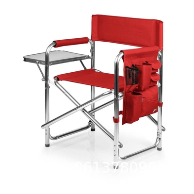Promotional Folding Lightweight Aluminum Dining Director Chair Adjustable Outdoor Foldable Metal Director Chairs