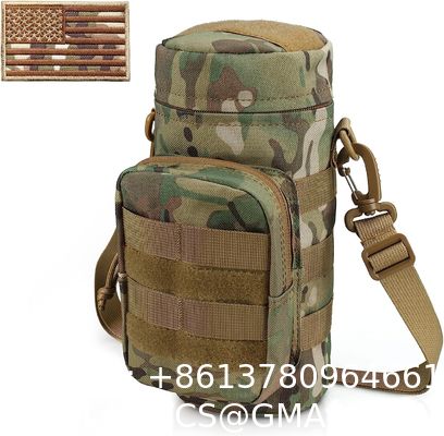 Tactical Molle Water Pouch, Tactical Bottle Holder ornaments Water Bottle Bag Hydration Carrier H20 Pouch Kettle Pouch