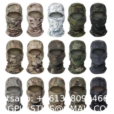 Outdoor Camouflage Tactical Mask Scarf Military Camo Face Mask Bandana Balaclava Hood Headwear Men Women Tactical