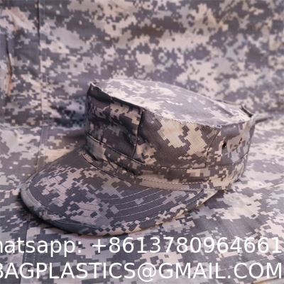 Octagonal Military Camouflage Cap Sun Hat Military Army Hat Woodland Camo Outdoor Tactical Octagonal Cap Fishing Hik