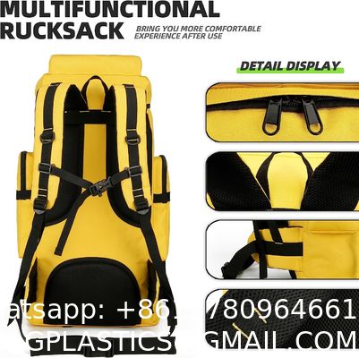 ornaments Tactical Backpack 70L Hiking Backpacks Men Women Molle Army Assault Pack Tactical Bag Rucksack