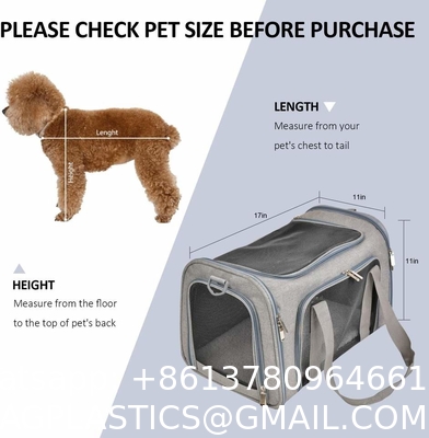 Cat Carriers Dog Carrier Pet Carrier For Small Medium Cats Dogs Puppies Of 15 Lbs