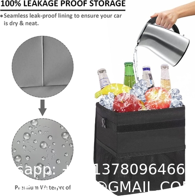Car Trash Can For Car Cute, Car Trash Bag Bin Hanging Waterproof Automotive Car Garbage Cans Leak Proof Vehicle