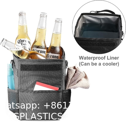 Car Trash Can For Car Cute, Car Trash Bag Bin Hanging Waterproof Automotive Car Garbage Cans Leak Proof Vehicle